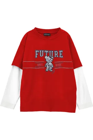 MONNALISA Double sleeve T-shirt
