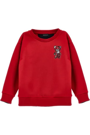 MONNALISA Sweatshirt with teddy bear