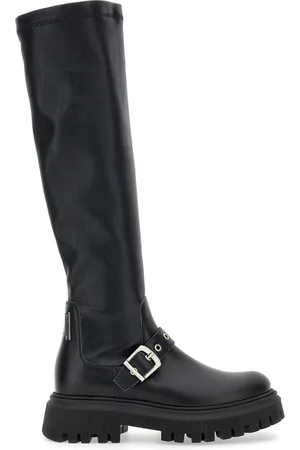 MONNALISA Nappa knee-high boots