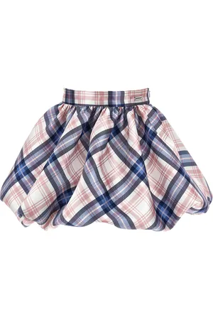 MONNALISA Mikado puffball skirt