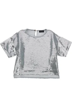 MONNALISA Sequined blouse