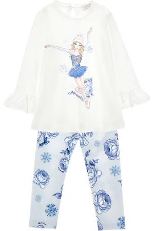 MONNALISA T-shirt and leggings set