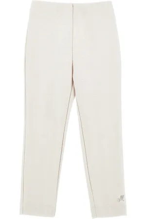 MONNALISA Milano stitch jersey leggings