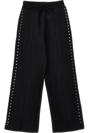 MONNALISA Palazzo fleece trousers
