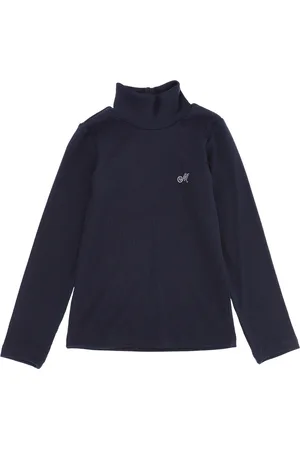 MONNALISA Fine ribbed viscose turtleneck