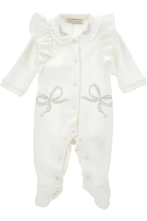 MONNALISA Playsuit with bows and ruffles