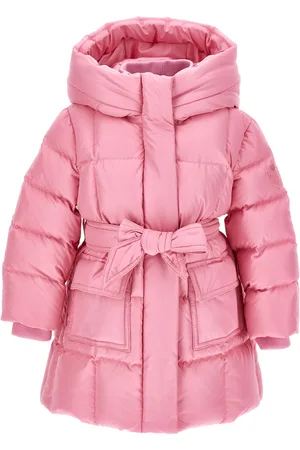 MONNALISA Goose down padded jacket with belt