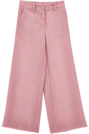 MONNALISA Wide-leg corduroy trousers