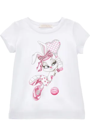 MONNALISA Bunny Print T-Shirt