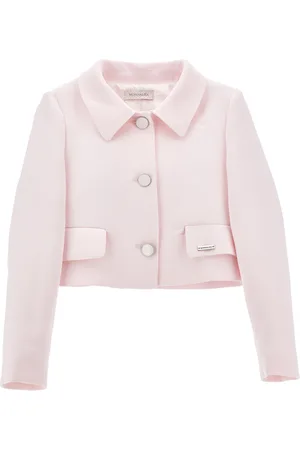 MONNALISA Short jacket with enamel buttons