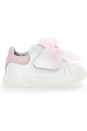MONNALISA Sneakers with rhinestone logo