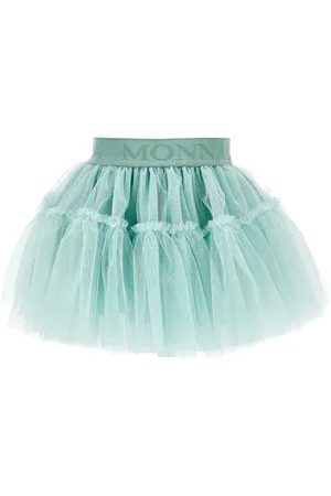 MONNALISA Tulle skirt with flounce