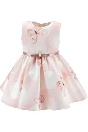 MONNALISA Mikado butterfly dress