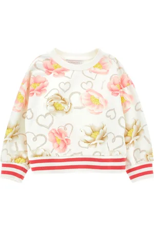 MONNALISA Anemone print sweatshirt