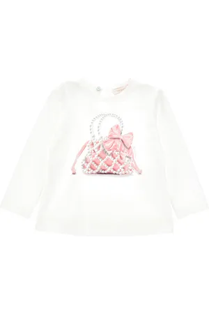MONNALISA Long-sleeved jersey T-shirt