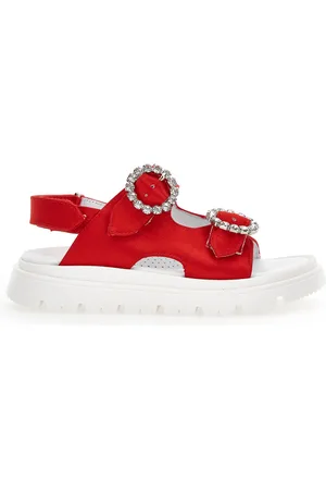 MONNALISA Jewel Buckle Sandals