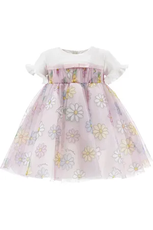 MONNALISA Daisy tulle dress