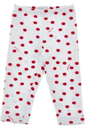 MONNALISA Jersey polka dot leggings