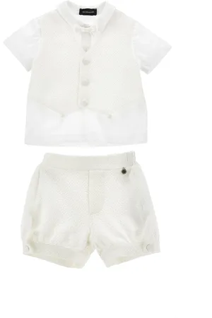 MONNALISA Polo set with vest