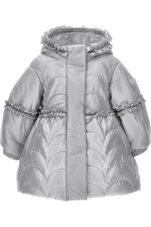 MONNALISA Quilted coat with hood