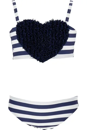 MONNALISA Two-piece swimsuit with heart
