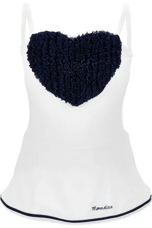 MONNALISA One-piece swimsuit with heart