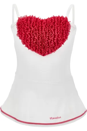 MONNALISA One-piece swimsuit with heart
