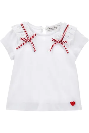 MONNALISA Sangallo jersey t-shirt