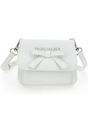 MONNALISA Leather purse with bow