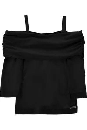 MONNALISA Cotton off the shoulder top