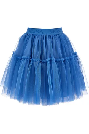 MONNALISA Silk tulle tutu skirt