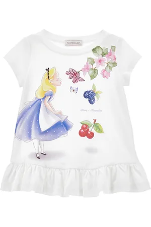 MONNALISA Maxi T-shirt Alice with gala