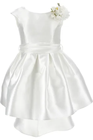 MONNALISA Adele mikado dress with train