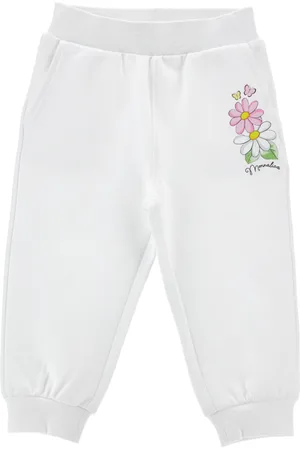 MONNALISA Jogger sweatshirt with daisies