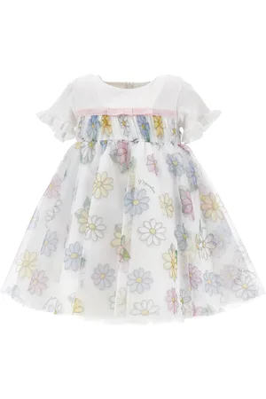 MONNALISA Daisy tulle dress