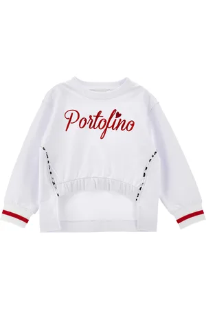 MONNALISA Two-tone animalier sweatshirt