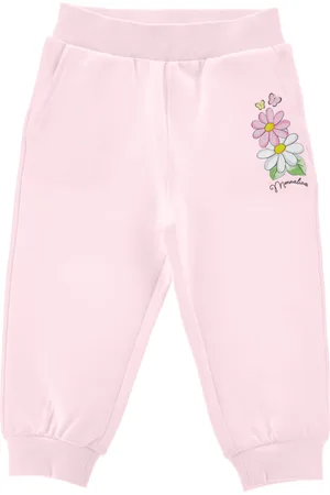 MONNALISA Jogger sweatshirt with daisies