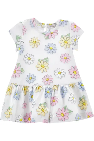 MONNALISA Low waist daisy dress