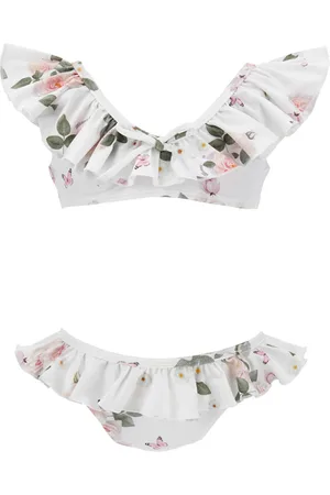 MONNALISA Flower two-piece swimsuit