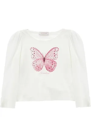 MONNALISA Butterfly Print T-Shirt