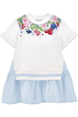 MONNALISA Sporty two-tone dress