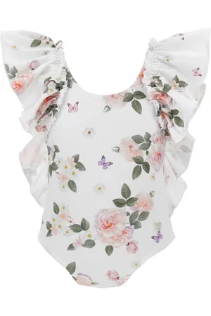 MONNALISA Floral one-piece swimsuit