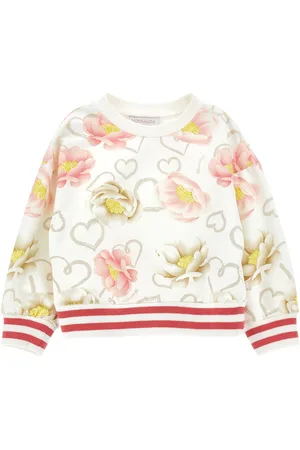 MONNALISA Anemone print sweatshirt