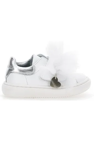 MONNALISA Nappa leather tennis shoes