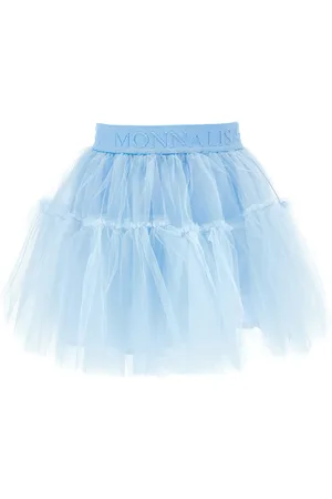 MONNALISA Silk tulle tutu skirt