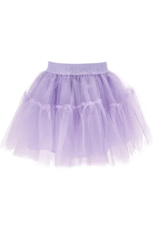 MONNALISA Silk tulle tutu skirt