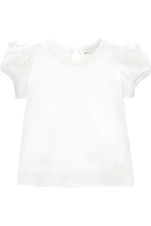 MONNALISA Jersey T-shirt with little roses