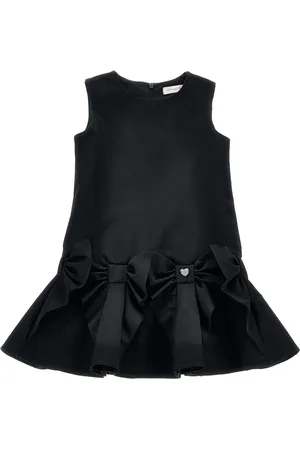 MONNALISA Duchesse sleeveless dress with maxi bows