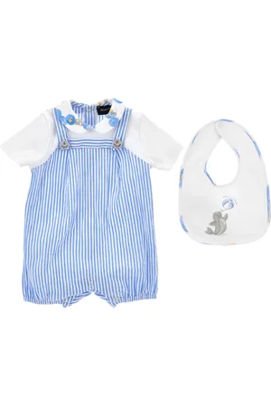 MONNALISA Romper and bib set