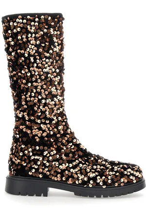 MONNALISA Sequined boots